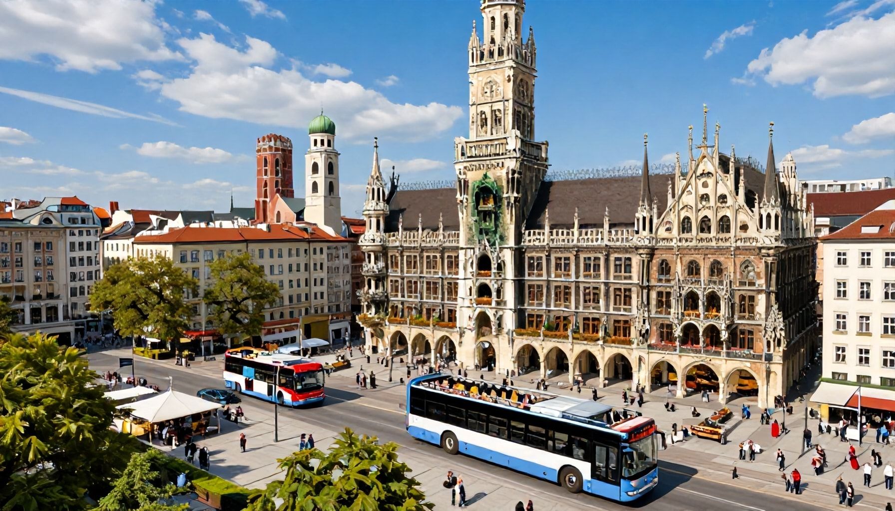 Münchens Hop-on-Hop-off-Tour entdecken