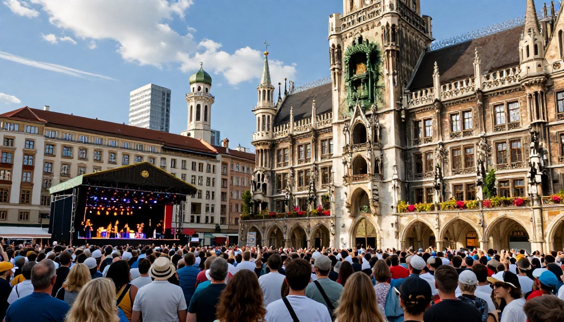 Münchens lebendige Musikszene im Juli