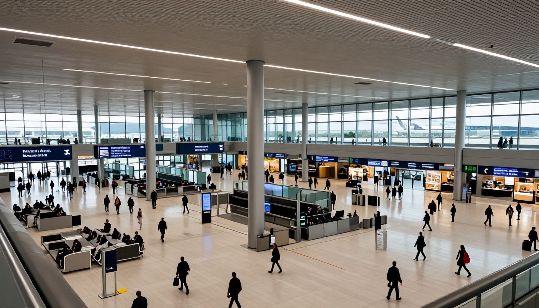 Münchens Luftverkehrshub im Überblick