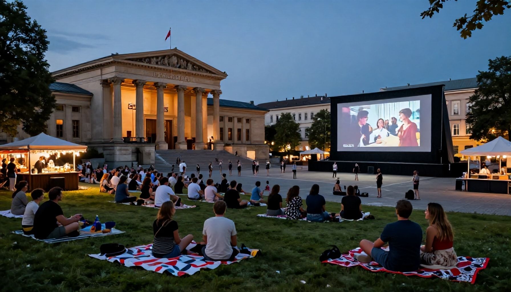 Münchens Sommerkinoerlebnis unter freiem Himmel