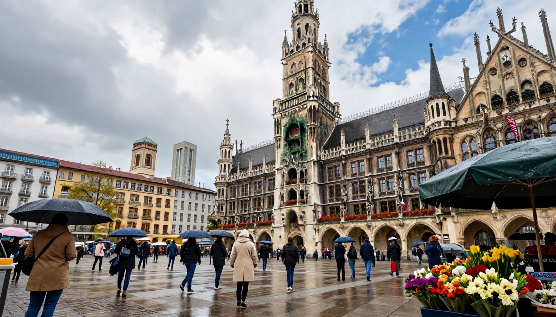 Münchens Wetter im Frühling