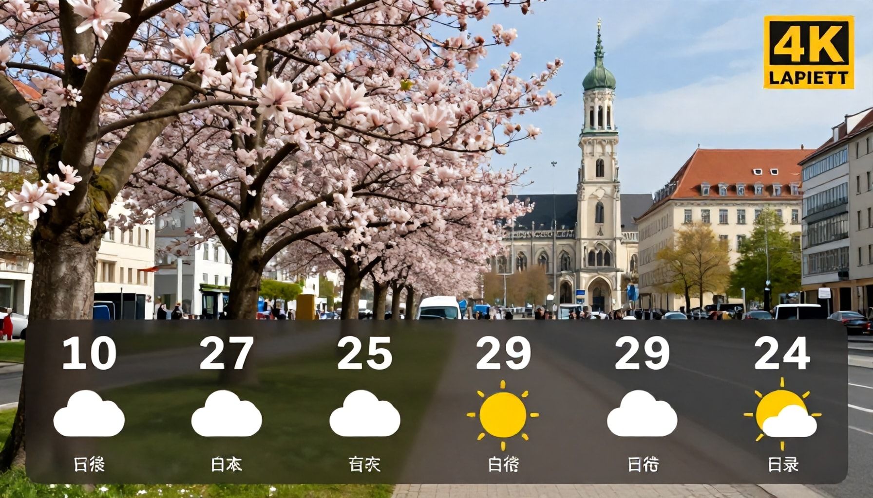 Münchens Wetterphänomene im Frühling