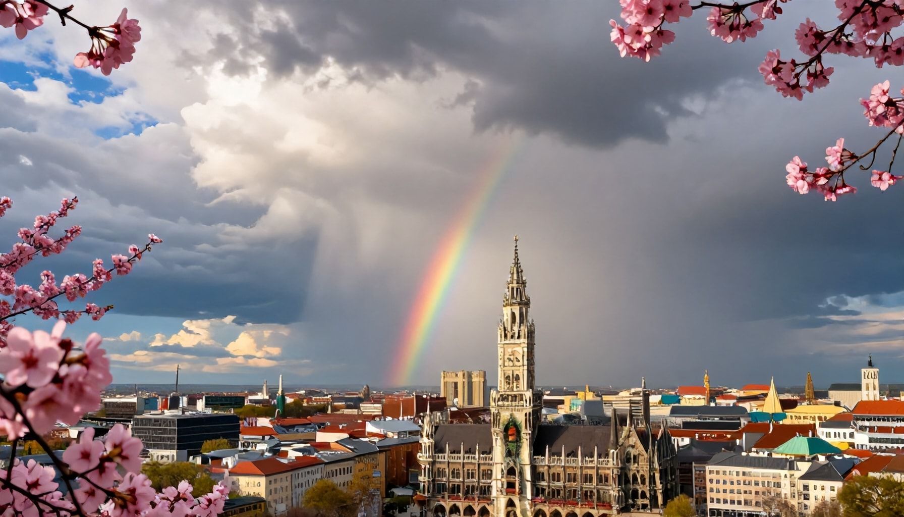 Münchens Wetterphänomene im Frühling