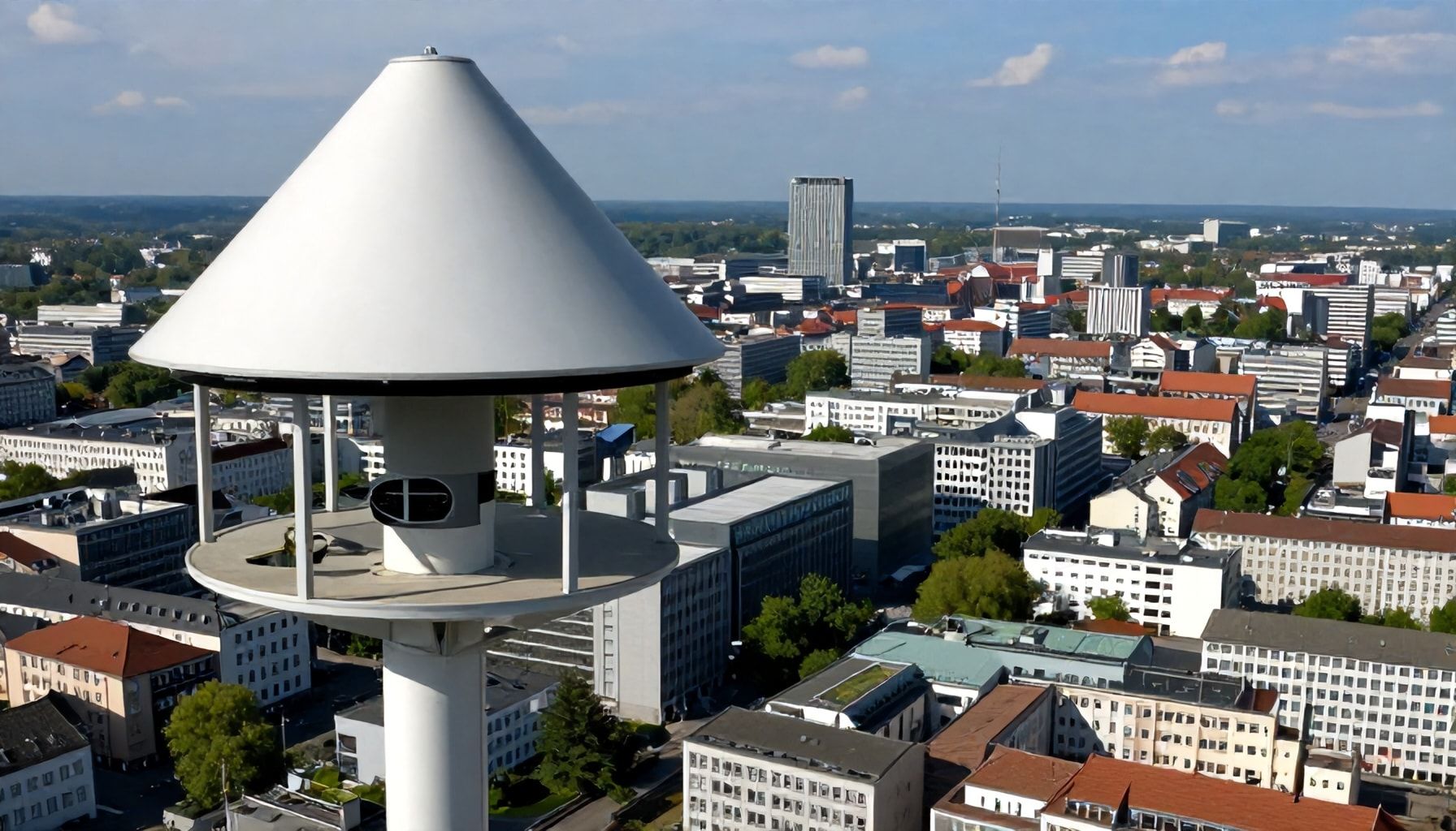 Münchens Wetterradar im Fokus