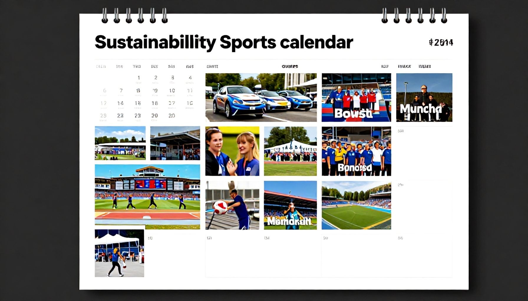 Nachhaltigkeit im Münchner Sportkalender