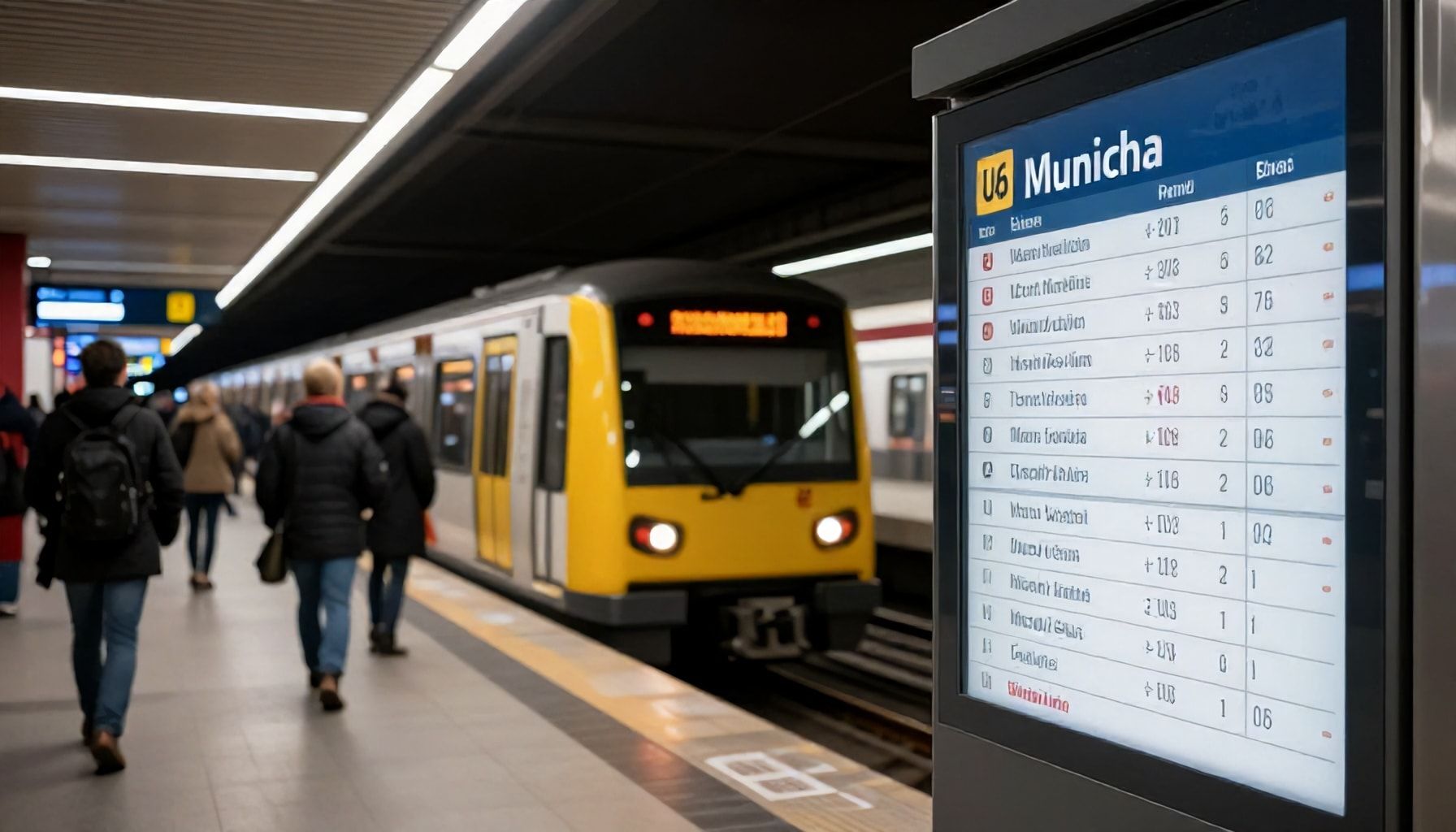 Neue Fahrzeiten und Taktungen