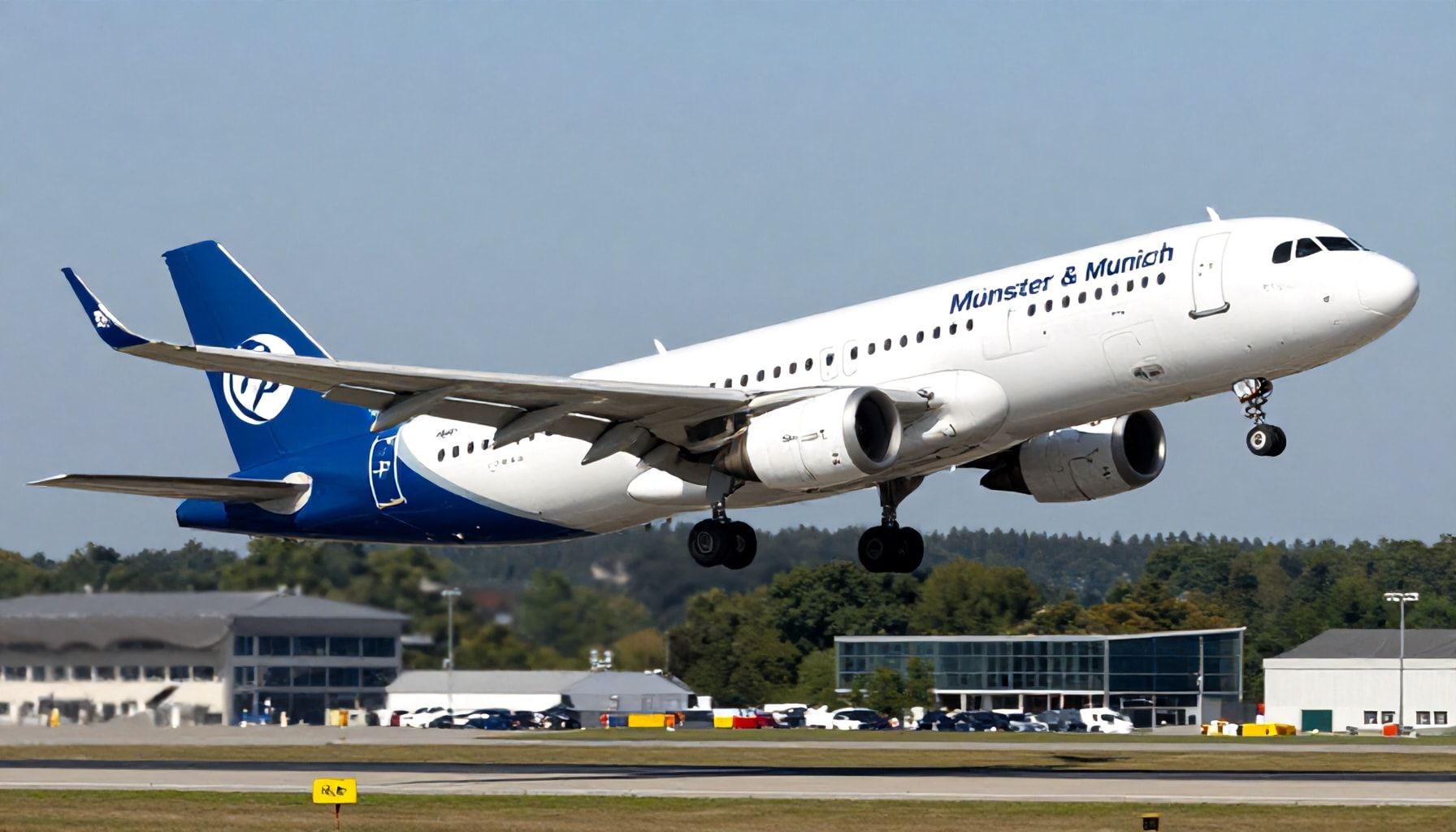 Neue Flugroute zwischen Münster und München