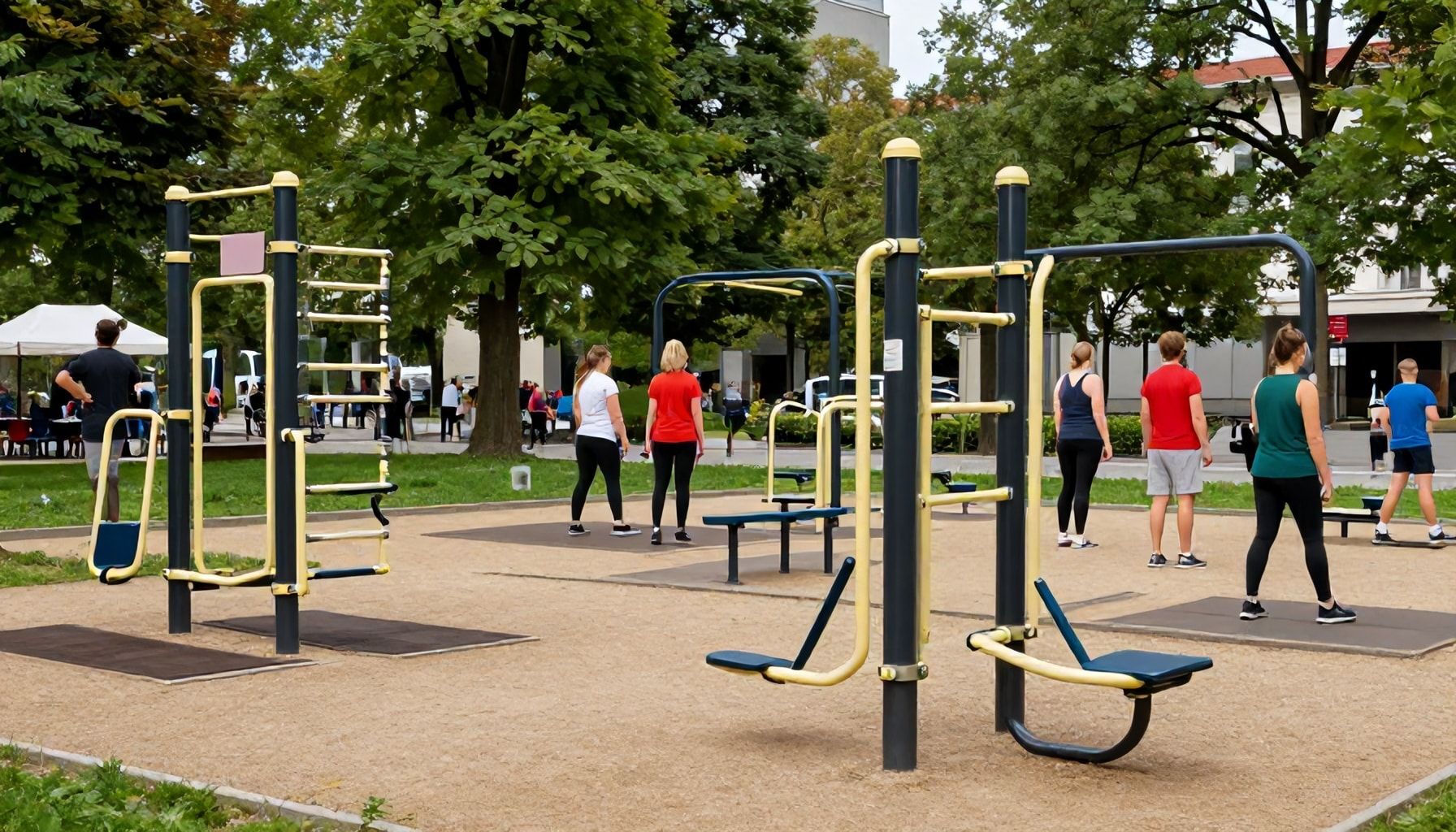 Neue Geräte für mehr Fitness im Freien
