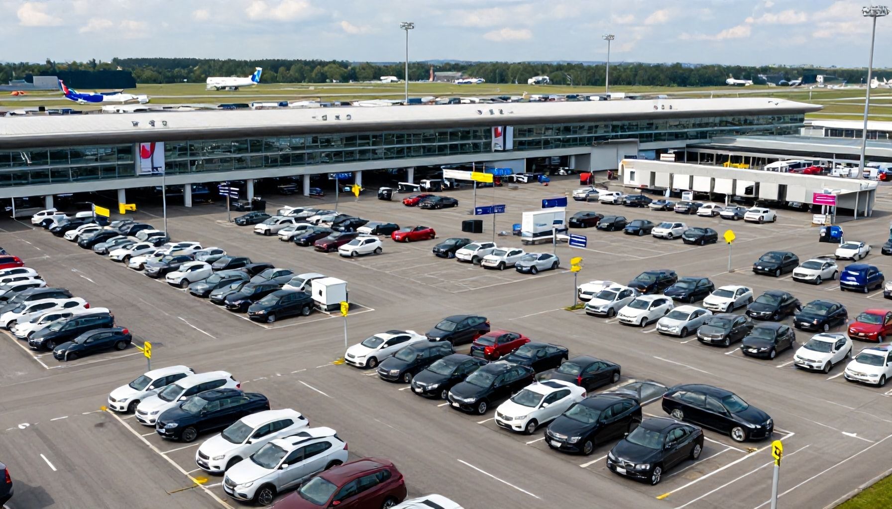 Neue Parkmöglichkeiten am Flughafen München