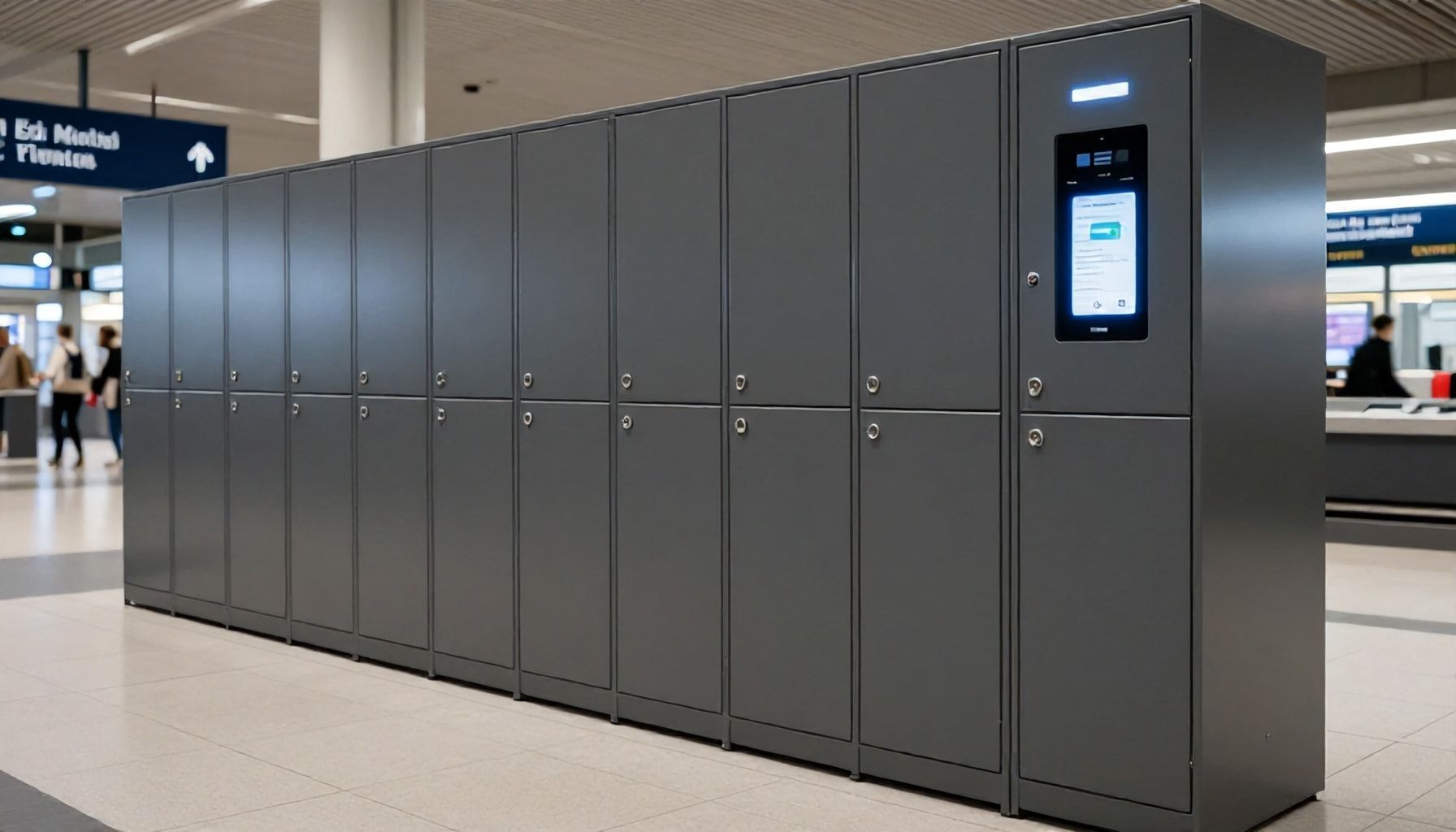 Neue Schließfächer am Münchner Hauptbahnhof