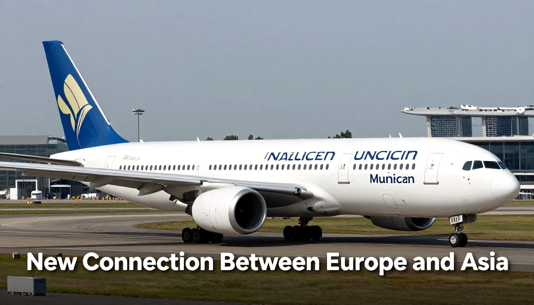 Neue Verbindung zwischen Europa und Asien