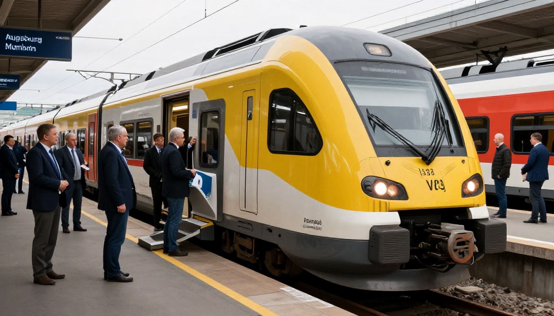 Neue Züge und moderne Ausstattung