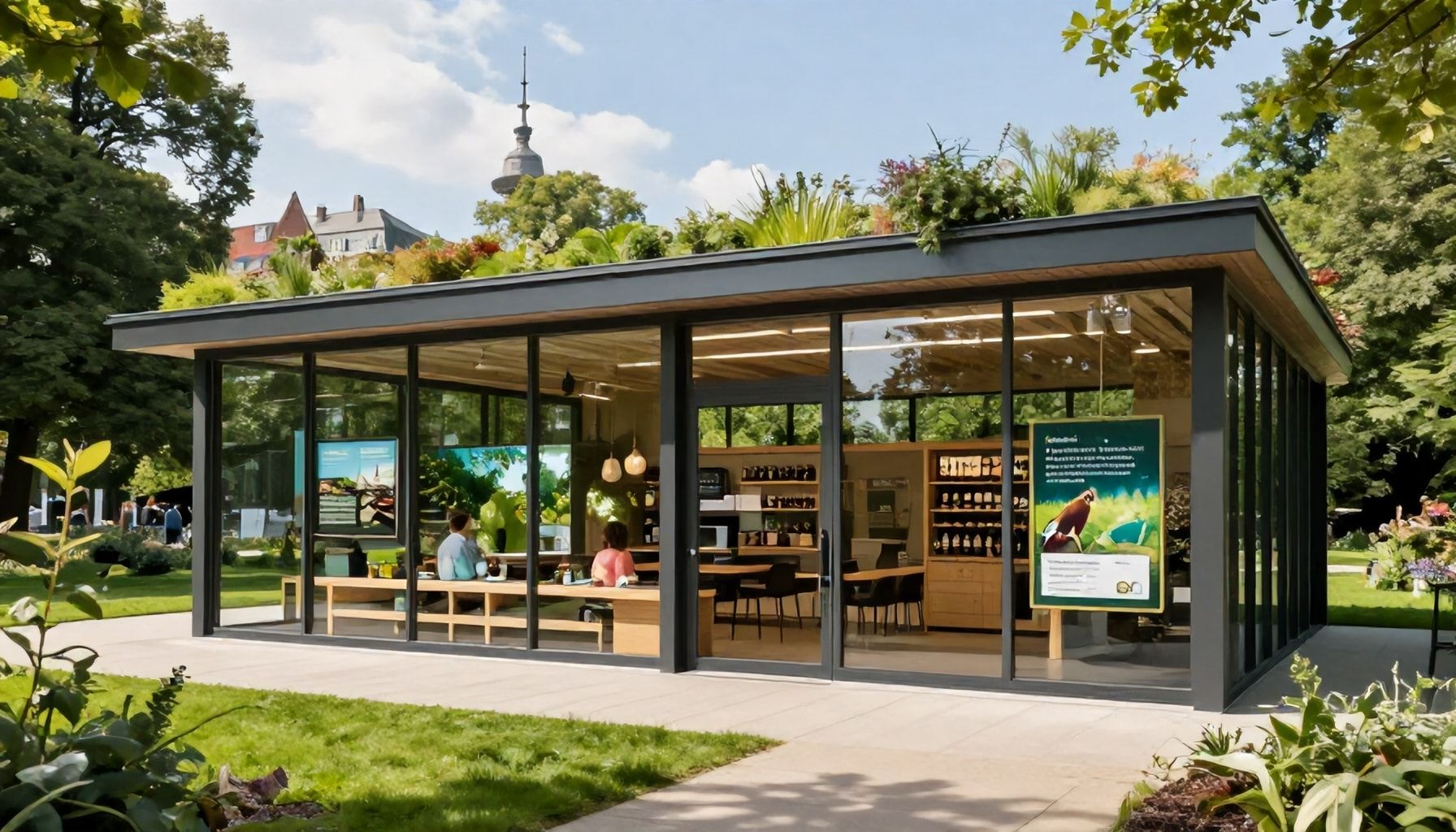 Neues Besucherzentrum: Moderner Zugang zur Natur