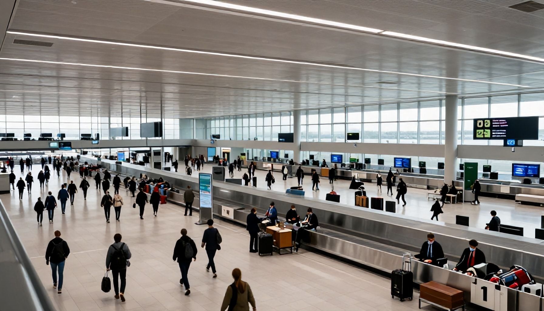 Optimierte Gepäckausgabe in Terminal 2