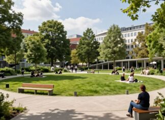 Neue Parkanlage mit 5.000 Quadratmetern in Münchner Innenstadt eröffnet