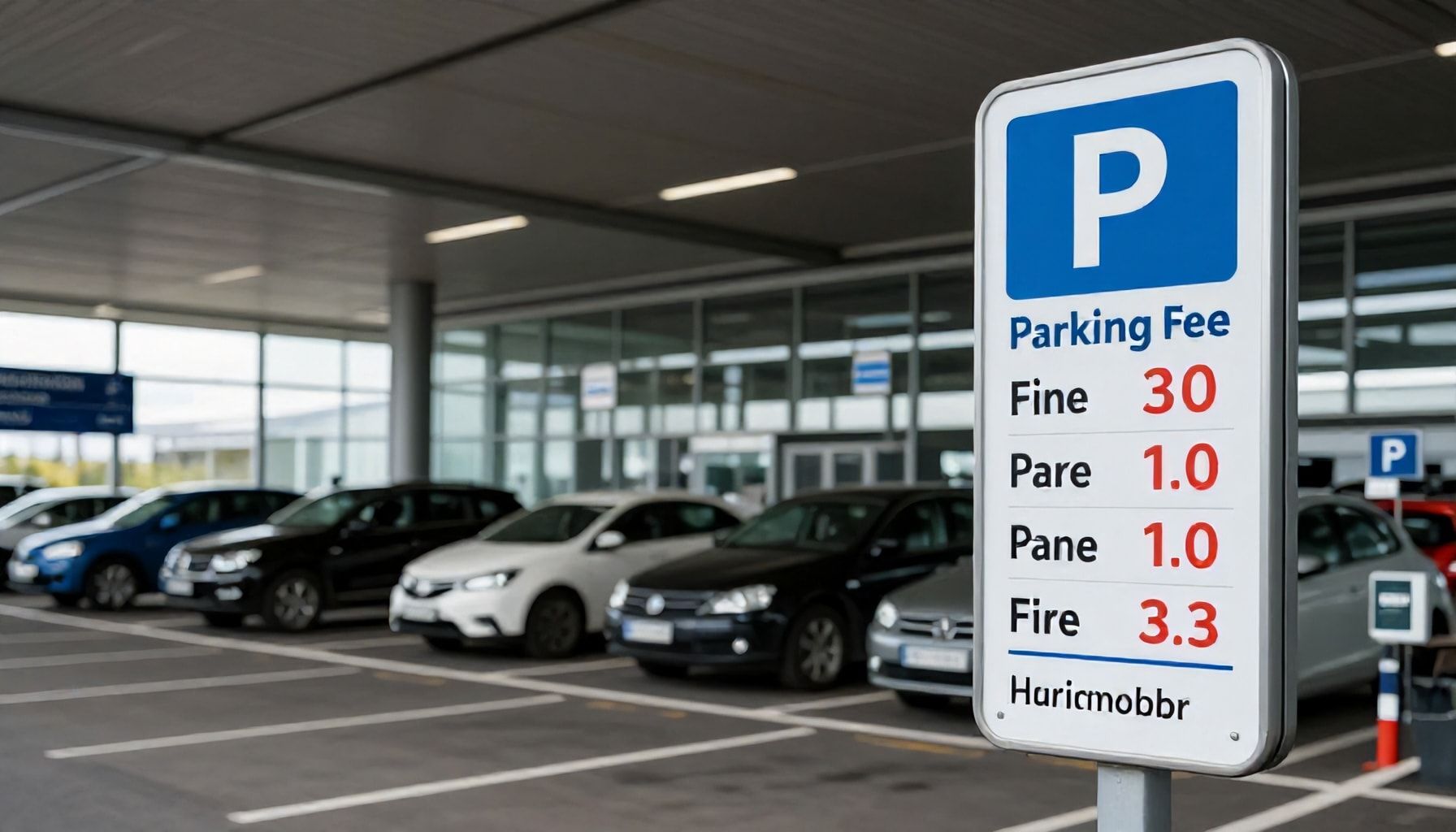 Parkgebühren am Flughafen München