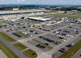 Parkplatz am Flughafen München ab 2025 mit 500 neuen Stellplätzen
