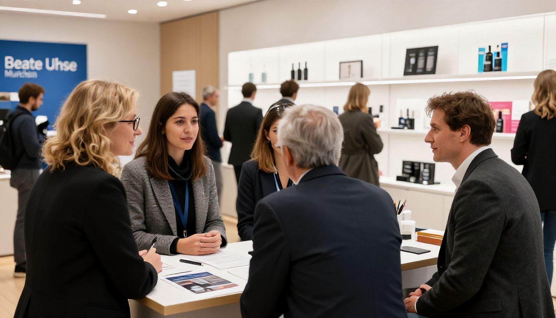 Persönliche Beratung und Events vor Ort