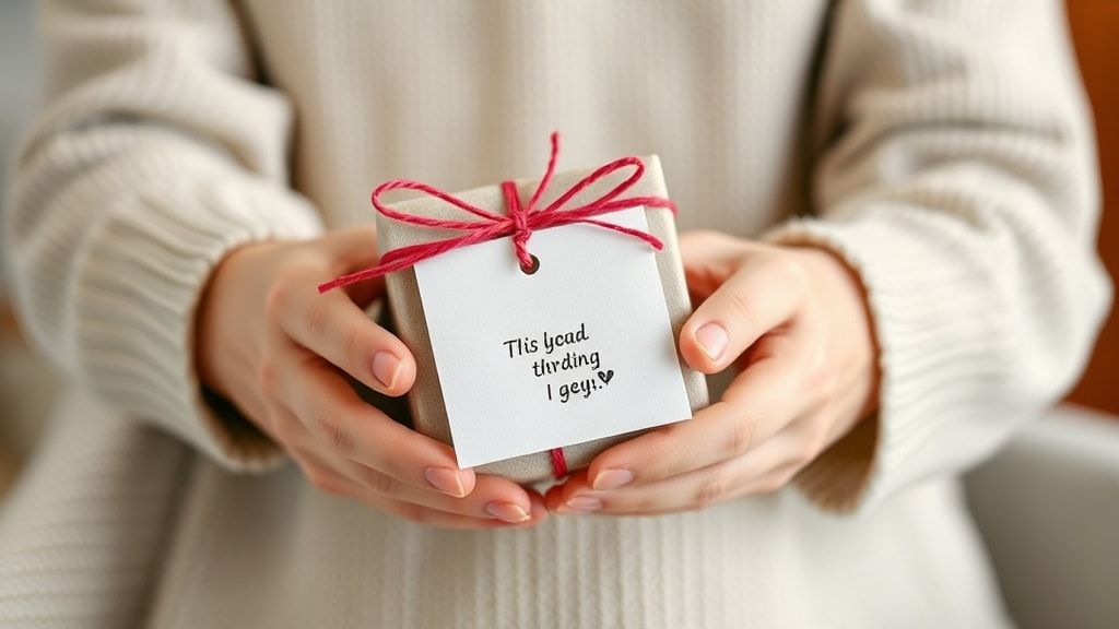 Persönliche Geschenke mit emotionalem Wert