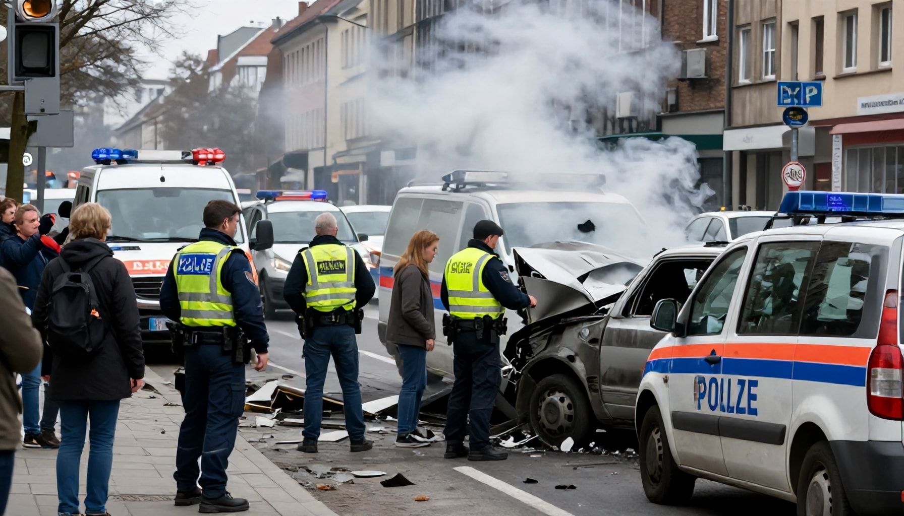 Polizei ermittelt Ursache des Unfalls