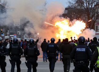 Großer Polizeieinsatz in München: 15 Festnahmen nach Ausschreitungen