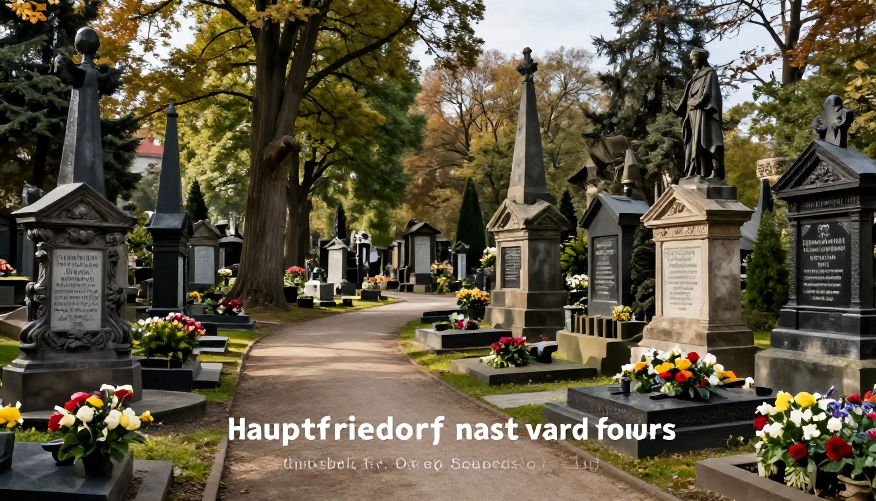 Praktische Hinweise für Besucher des Hauptfriedhofs