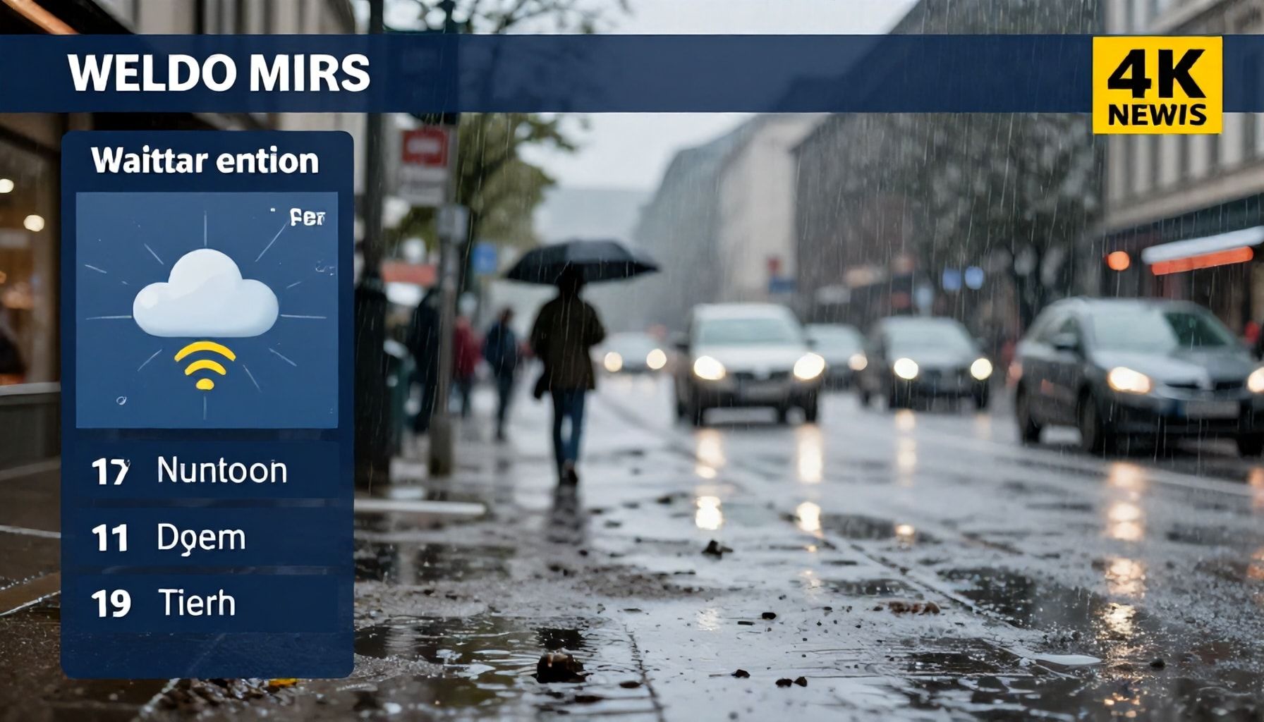 Regenmengen und betroffene Gebiete
