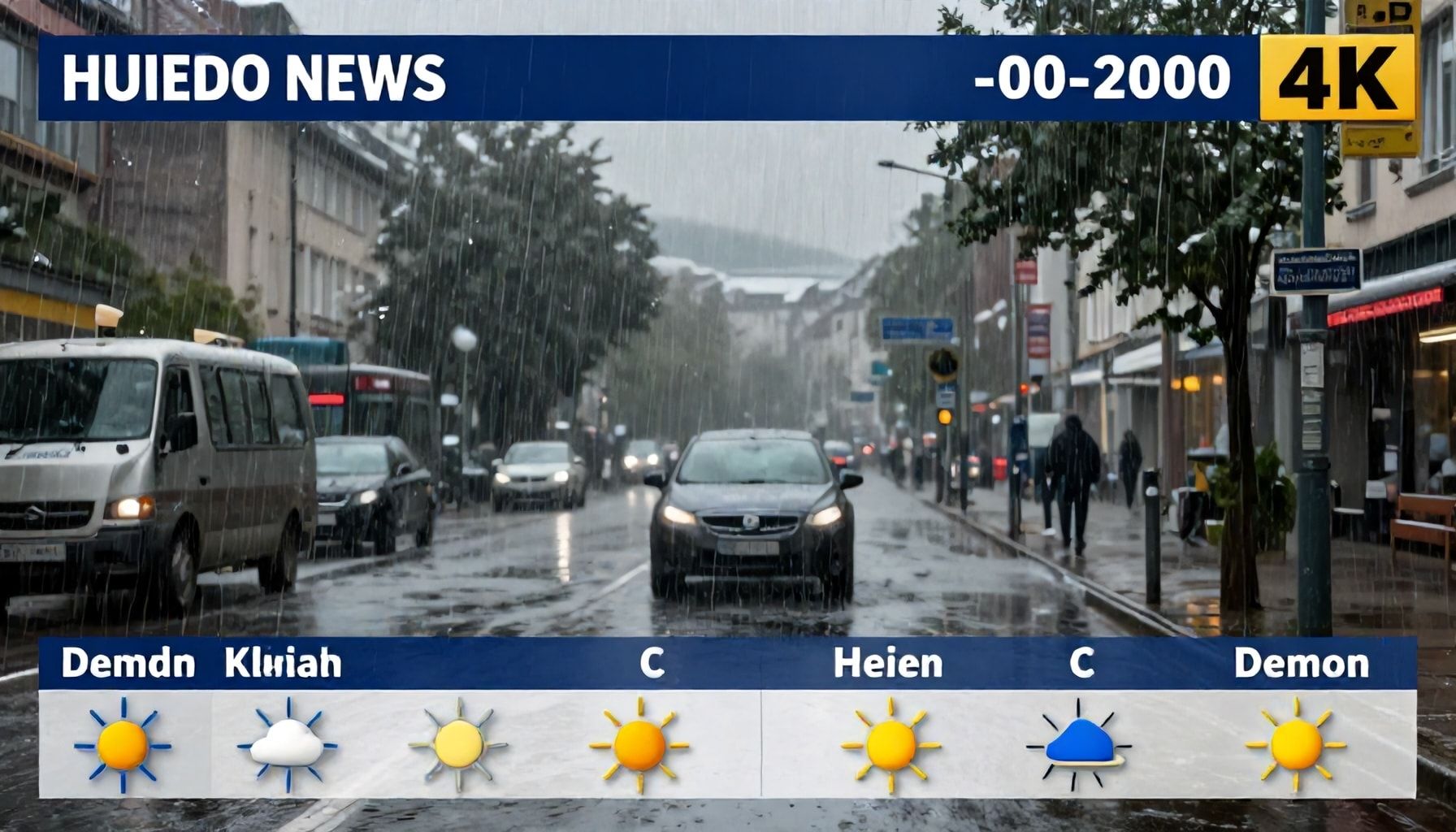 Regenmengen und Sturmwarnungen im Detail