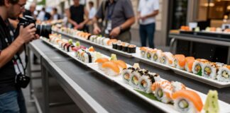 Sushi-Konvoi mit 50 Gerichten in München gestartet Home
