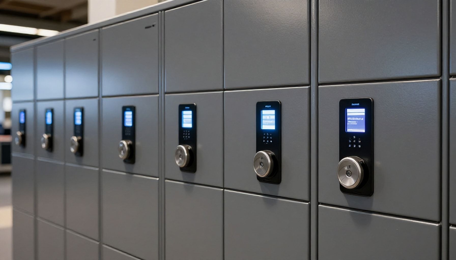 Schnelle Nutzung dank digitaler Schlösser