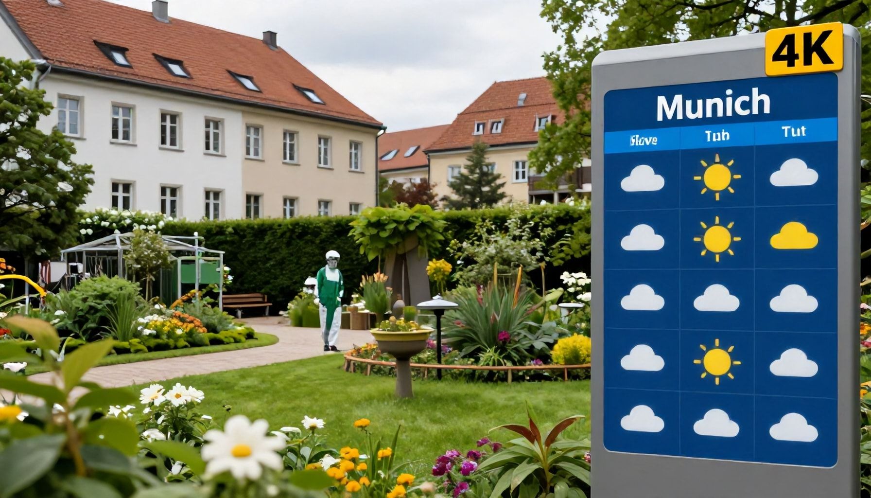 Schutzmaßnahmen für Gebäude und Garten