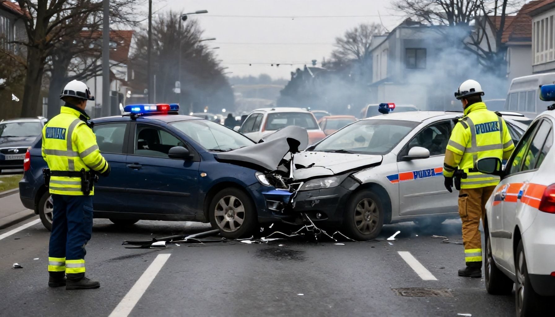 Schwerer Unfall in München: Drei Verletzte nach Kollision