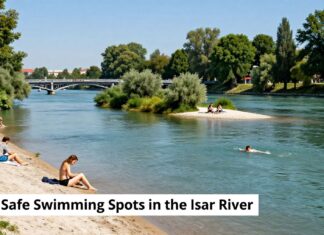 12 sichere Stellen zum Schwimmen in der Isar