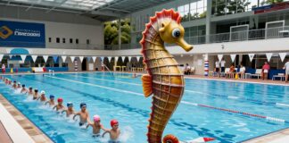 München: 500 Kinder bestehen Seepferdchen-Schwimmkurs