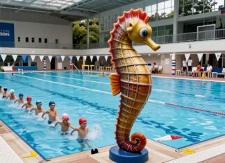 München: 500 Kinder bestehen Seepferdchen-Schwimmkurs