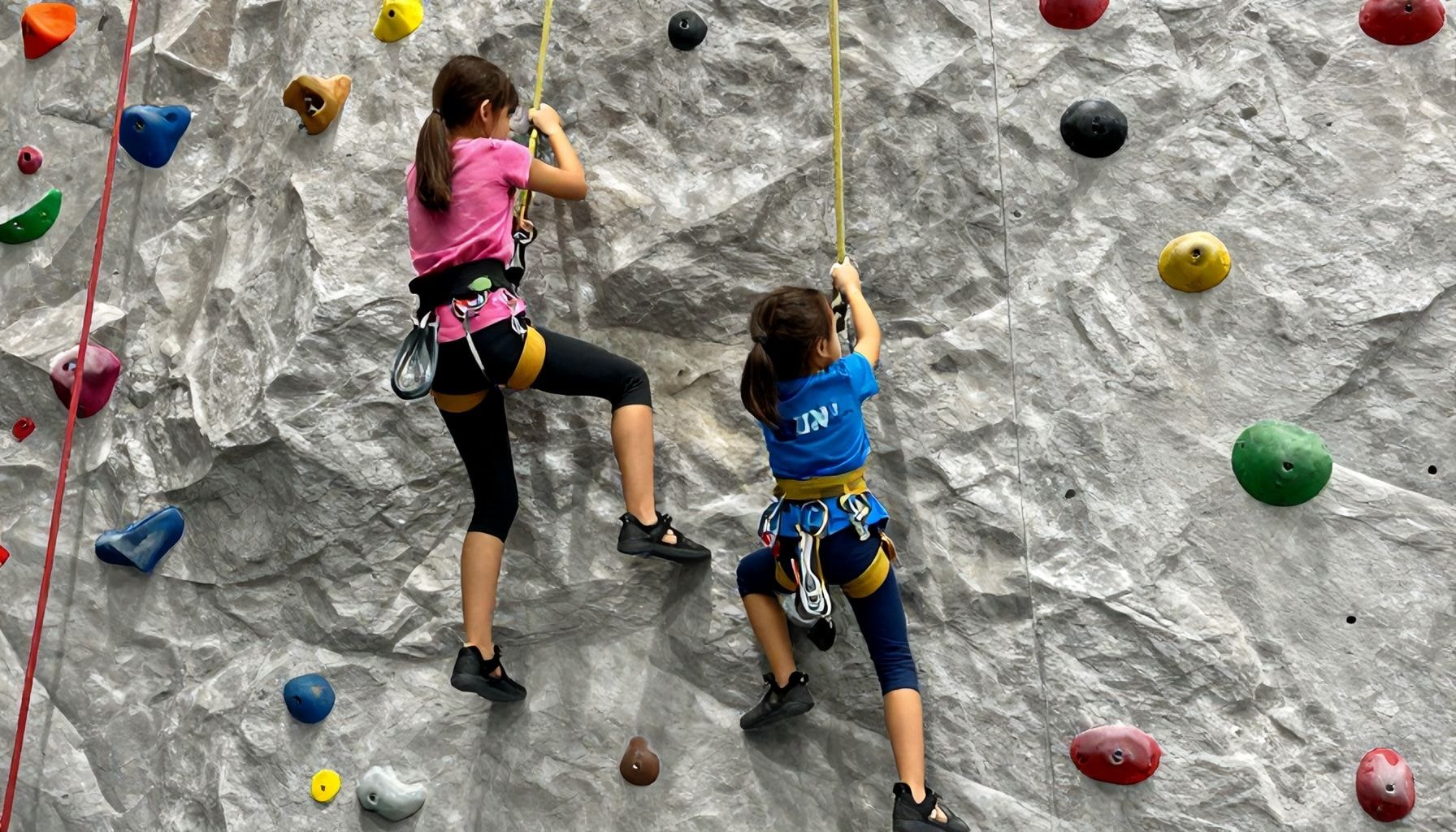 Sicheres Klettern von Anfang an