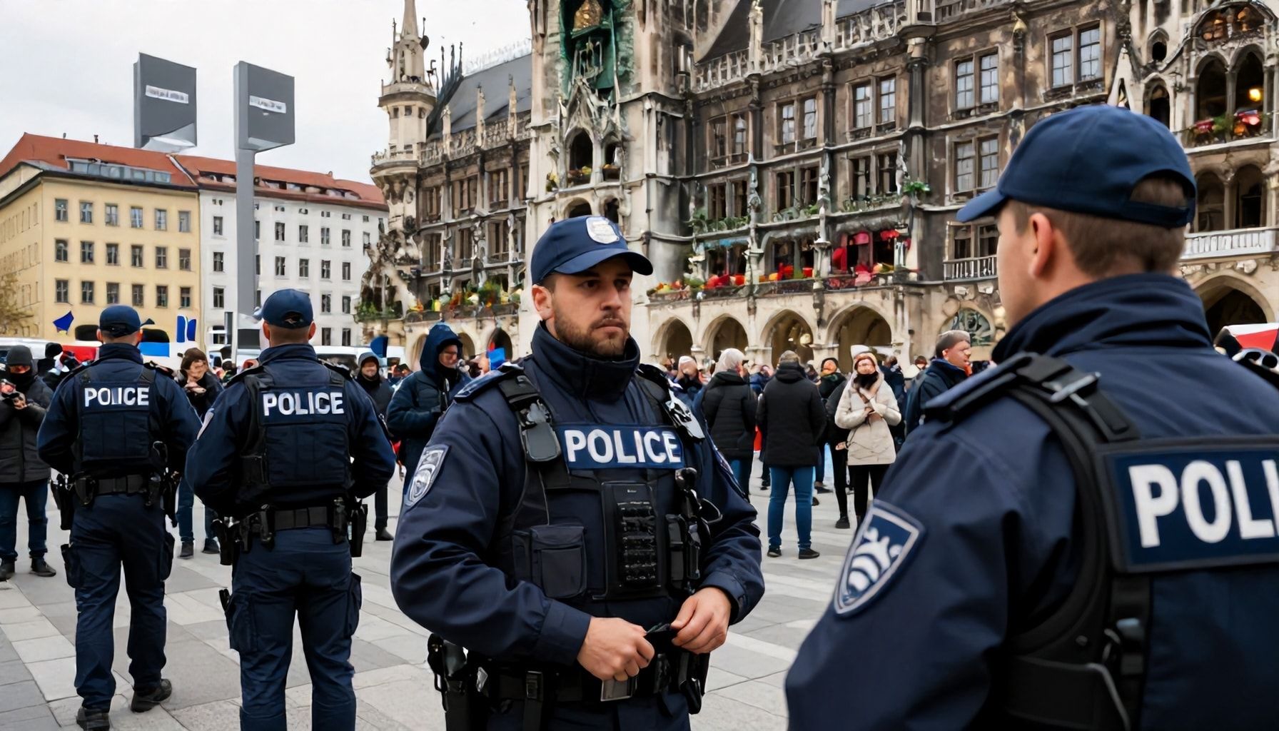 Sicherheitsmaßnahmen der Polizei
