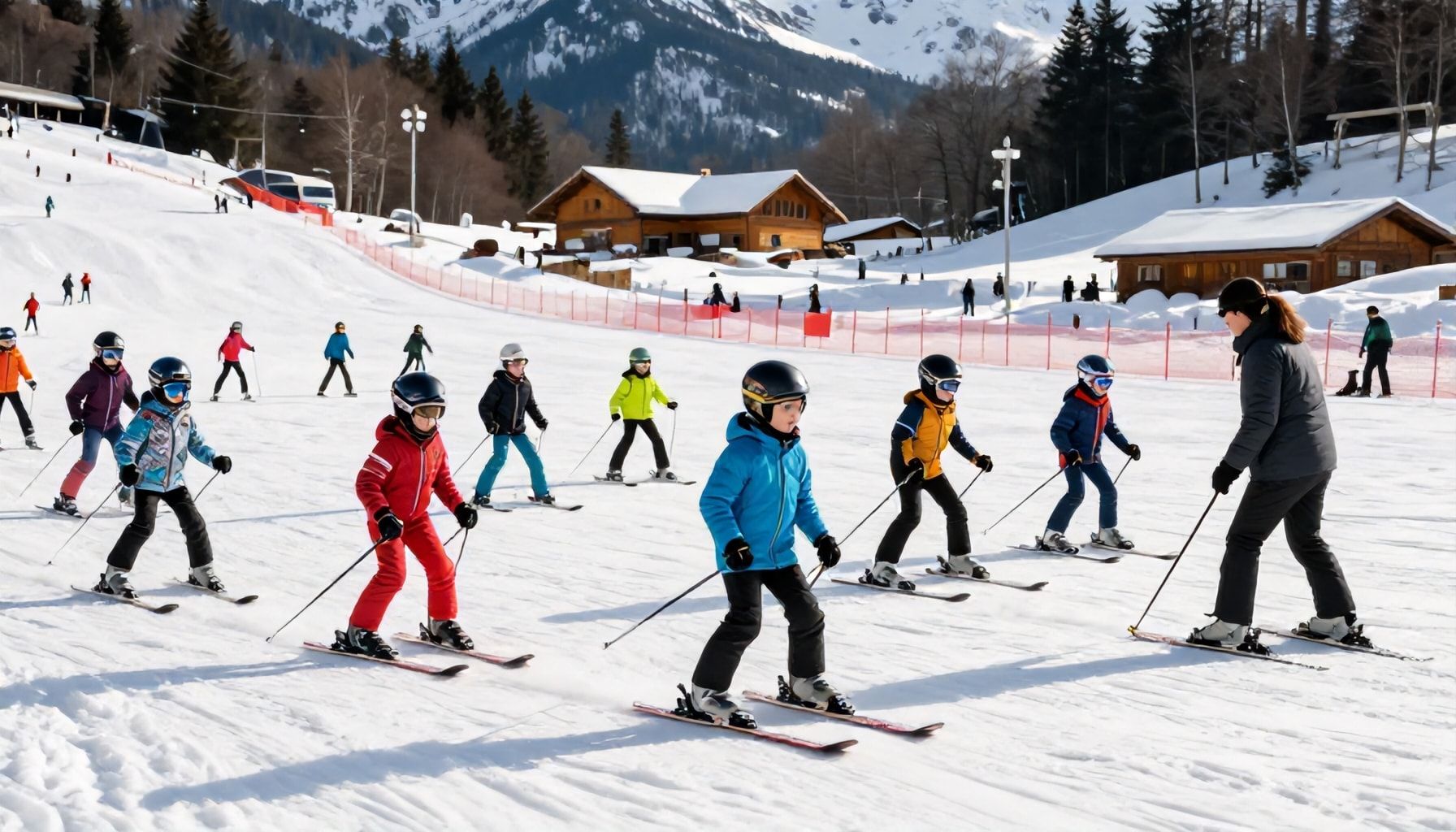 Skiunterricht für Kinder in München