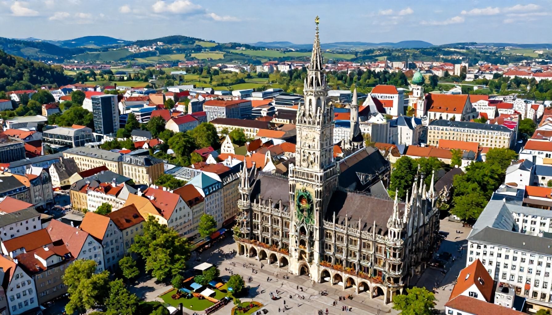 Sommerzeit ist Reisezeit nach München