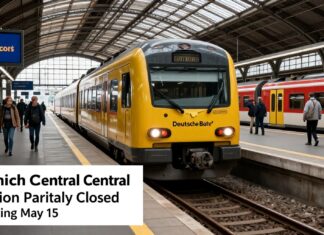 Aktuelle Sperrung: Hauptbahnhof München ab 15. Mai teilweise gesperrt