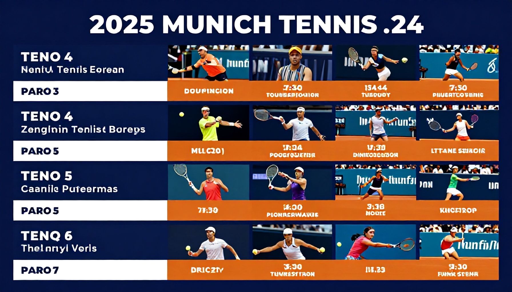 Spielplan und Highlights des Turniers