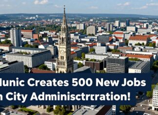 München schafft 500 neue Jobs in der Stadtverwaltung