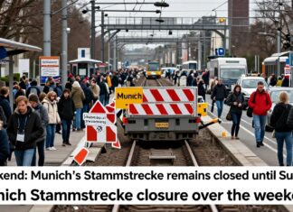 Wochenende: Stammstrecke München bleibt bis Sonntag gesperrt