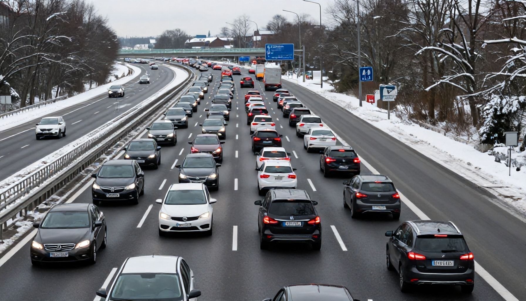 Stau auf der A8: Ursachen und Häufigkeit