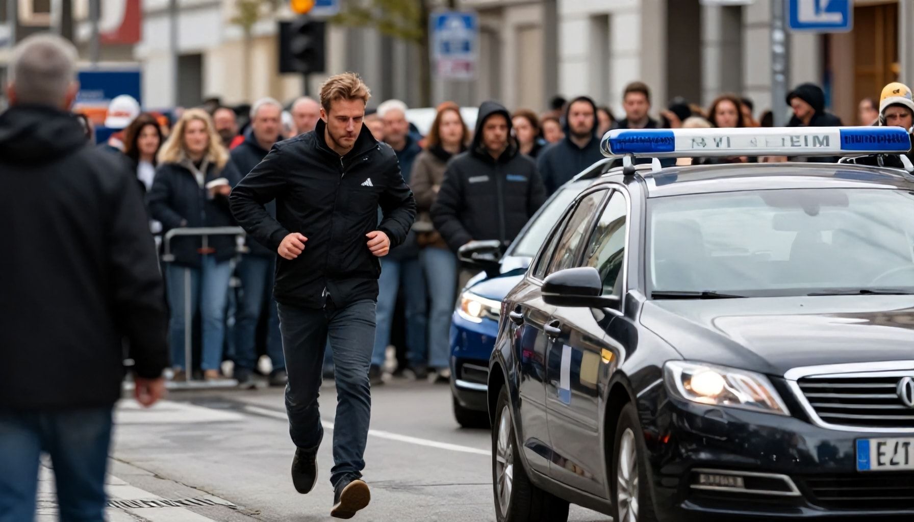 Täter flüchtet nach schwerem Vorfall