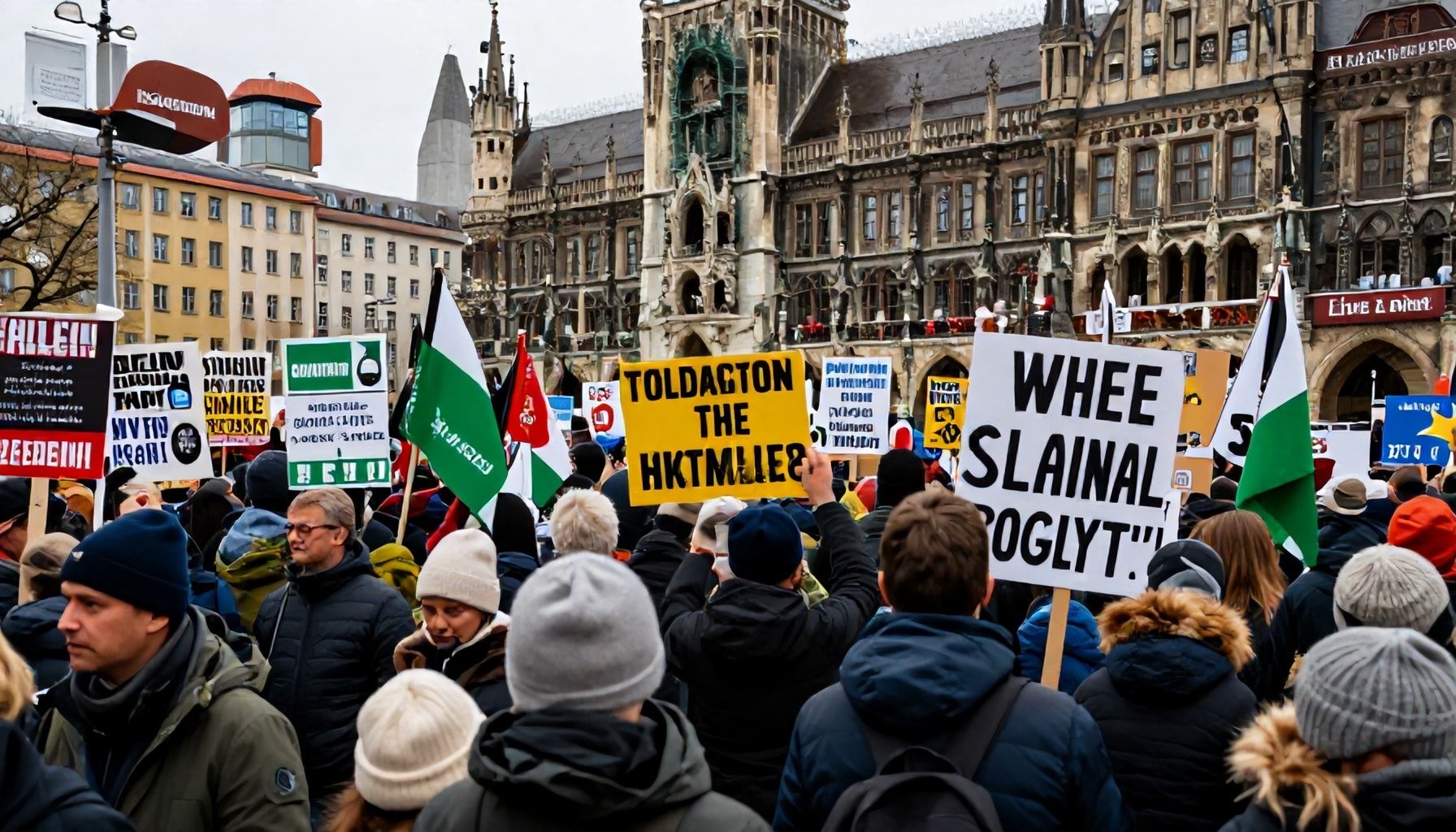 Tausende protestieren gegen Klimapolitik
