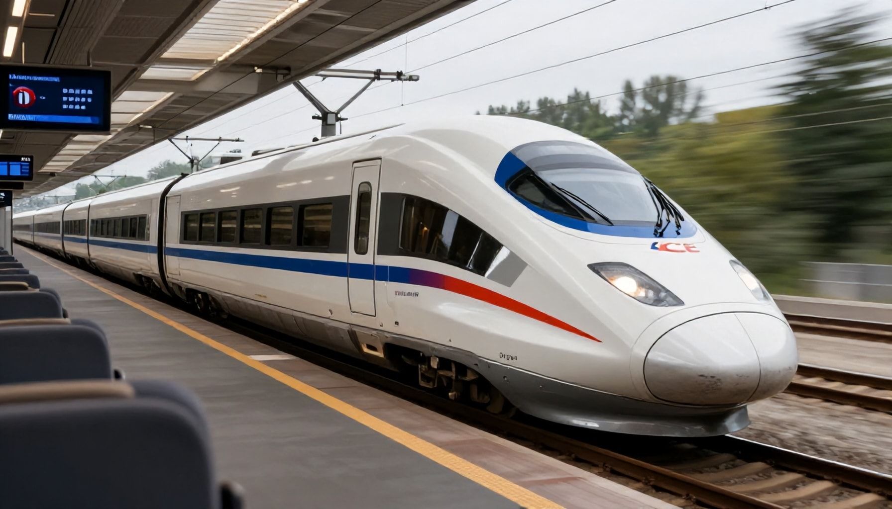 Technische Innovationen des neuen ICE-Schnellzugs