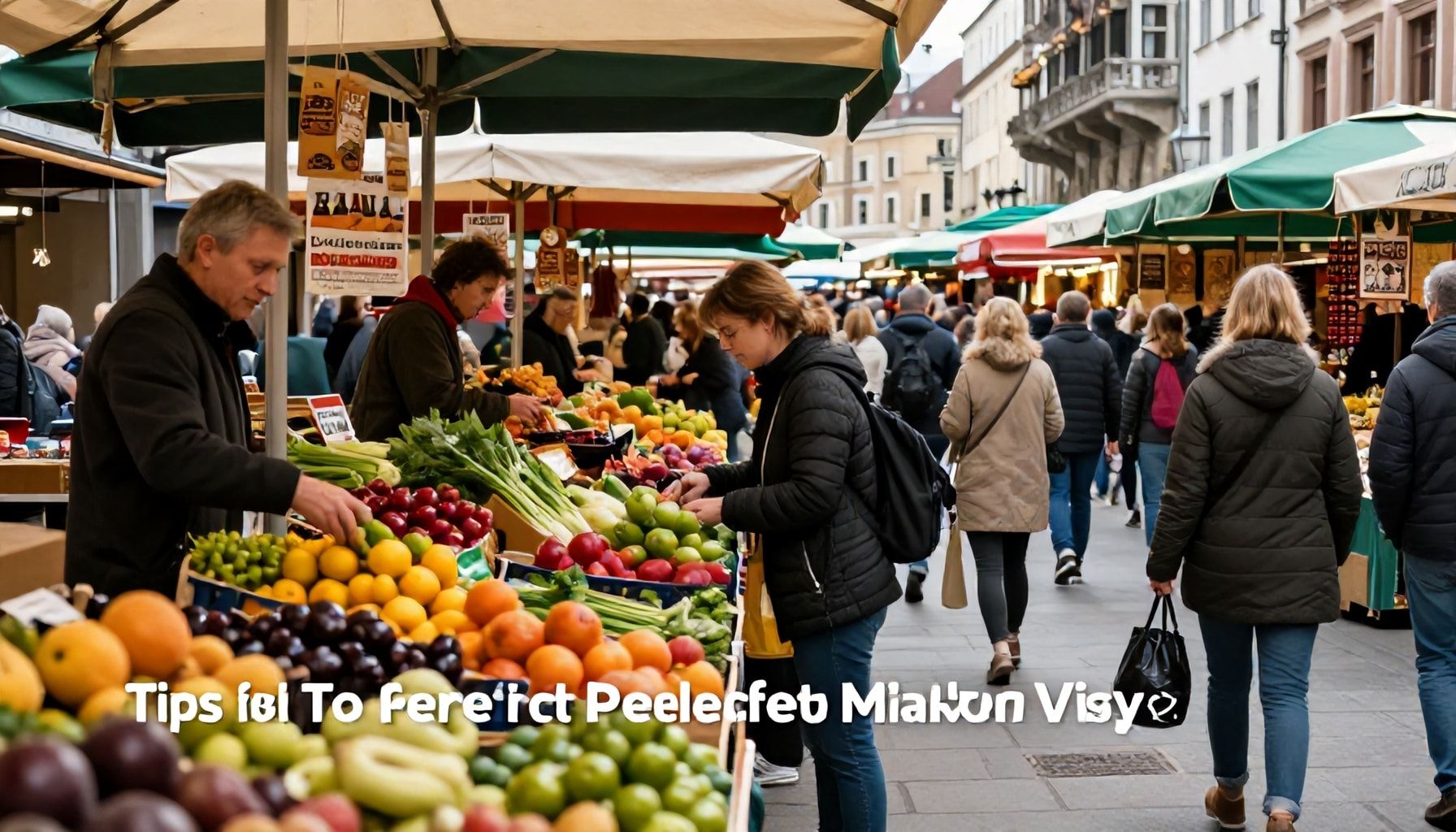 Tipps für den perfekten Marktbesuch
