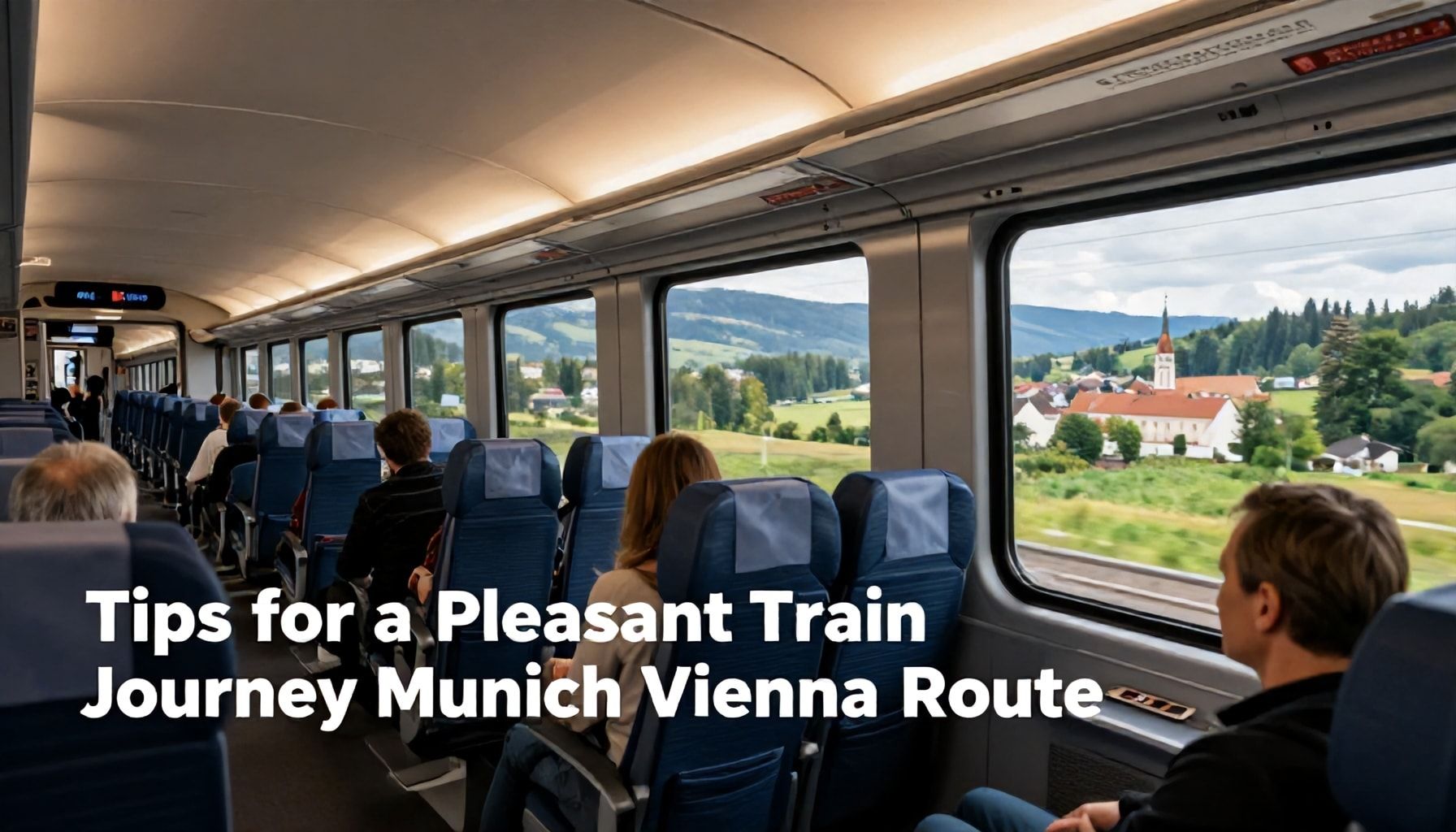 Tipps für eine angenehme Zugfahrt