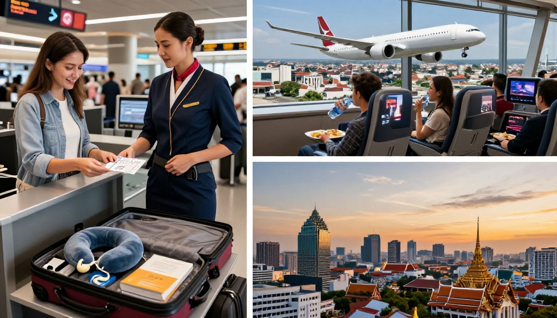 Tipps für einen angenehmen Flug